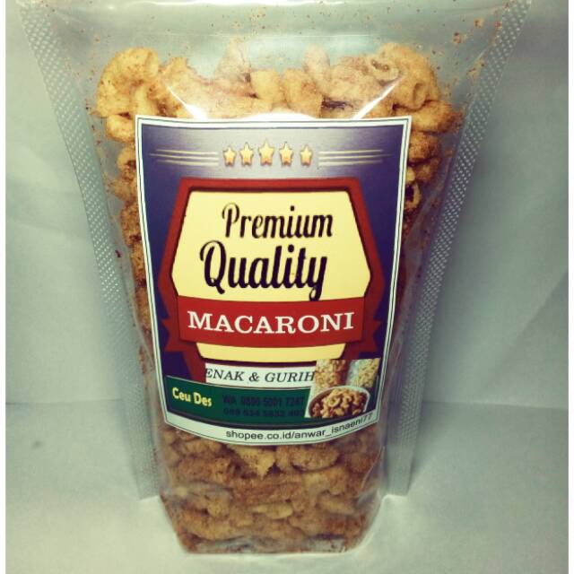 

Makaroni ekstra pedas premium makaroni pedas ceu des oleh-oleh bandung