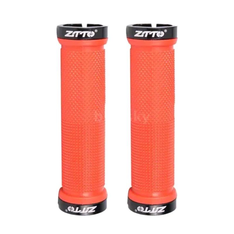 Handgrip ZTTO double lock Hand grip merah biru hijau hitam sepeda mtb seli lipat