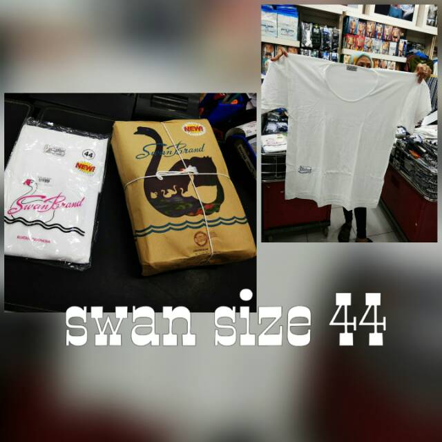  Kaos  dalam pria  kaos  oblong  swan rider SB 223 size 44 