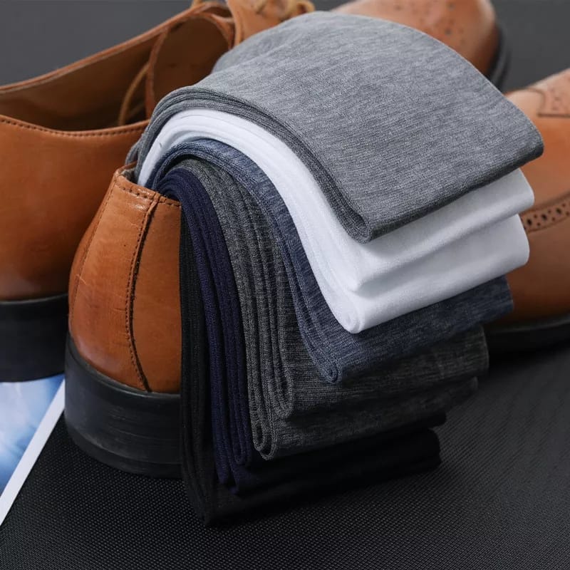 Kaos Kaki Cowok Tipis Elastis Kaos Kaki Kantor Pria Diatas Mata Kaki Man Socks Import Quality Muat Besar Kaos Kaki Jumbo