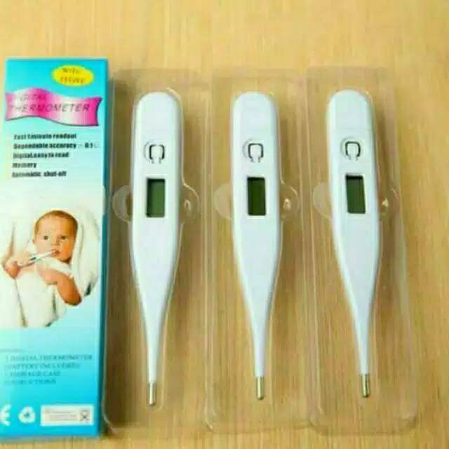 TERMOMETER PENGUKUR SUHU TUBUH- THERMOMETER DIGITAL Bayi/Dewasa