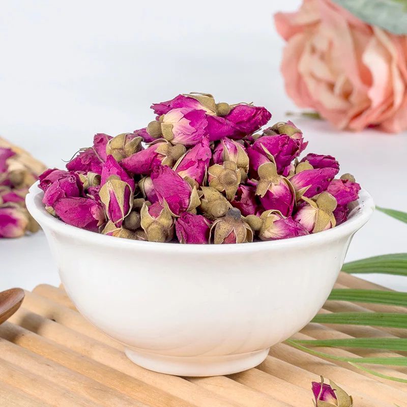 Red Rosebud Teh / Kuncup Bunga Mawar Merah 500 Gram