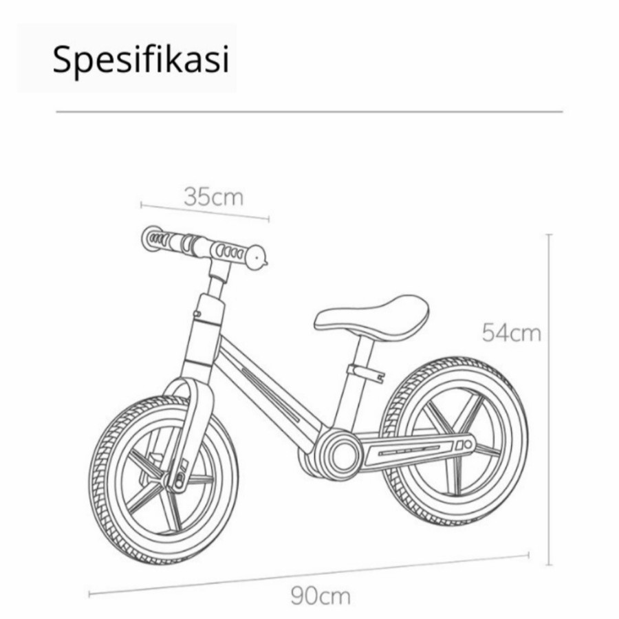 (Ready Stock)Bebehoo PH-9 Balance Bike Push Bike For Children