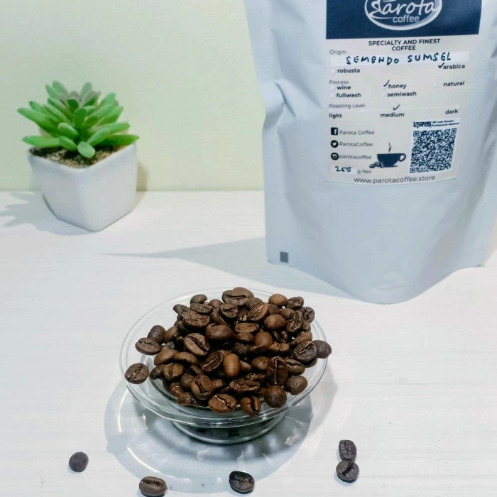 

Kopi Arabika Semendo Sumatera Selatan 200gr (Specialty Arabica Coffee)