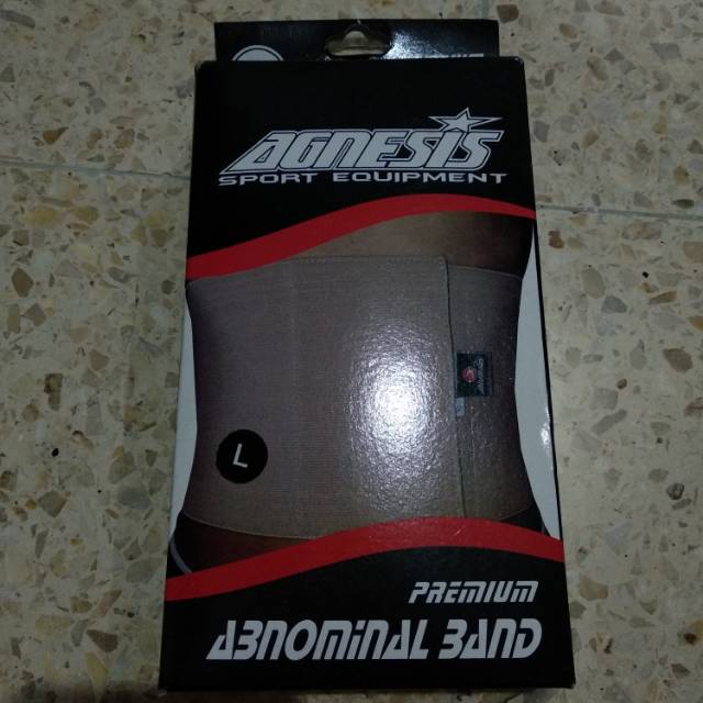 Premium/abnominal band/Agnesis/korset perut/buat perut/original/knee perut/deker perut