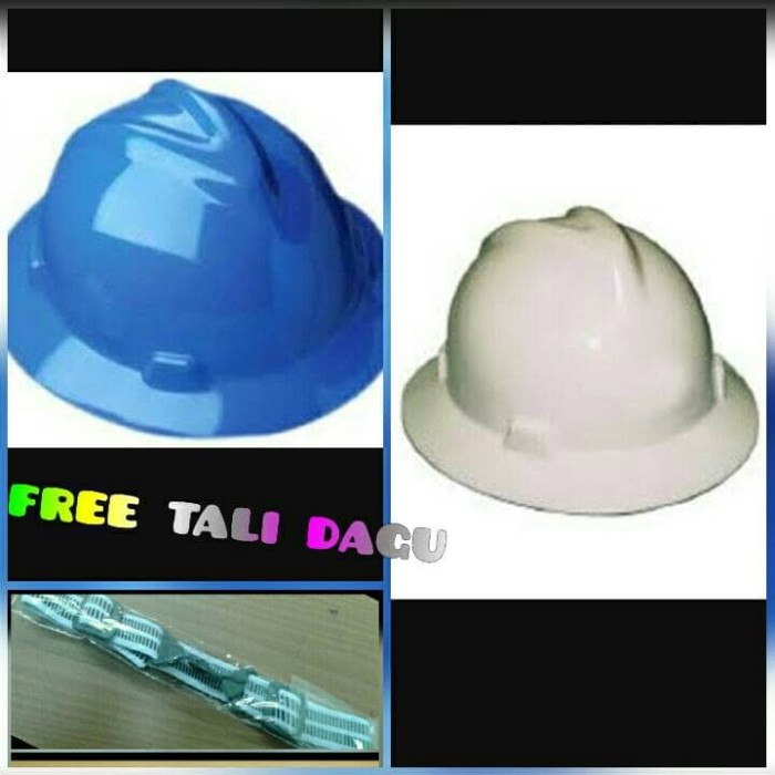 HELMET MSA LOKAL SAFETY FULL BRIM