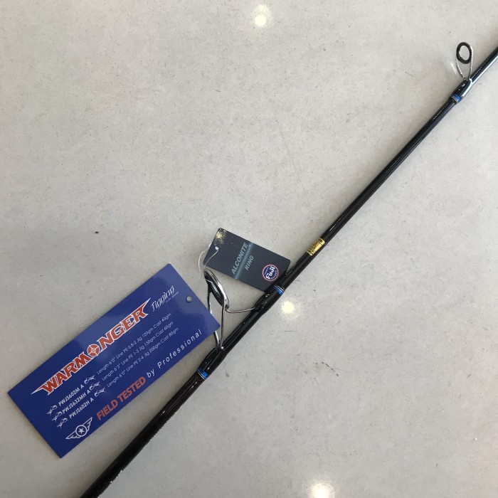 Termurah.. Penn Warmonger Jigging Spinning Rod Pwjs 602H - Pe 2-4 (180Cm) Cv