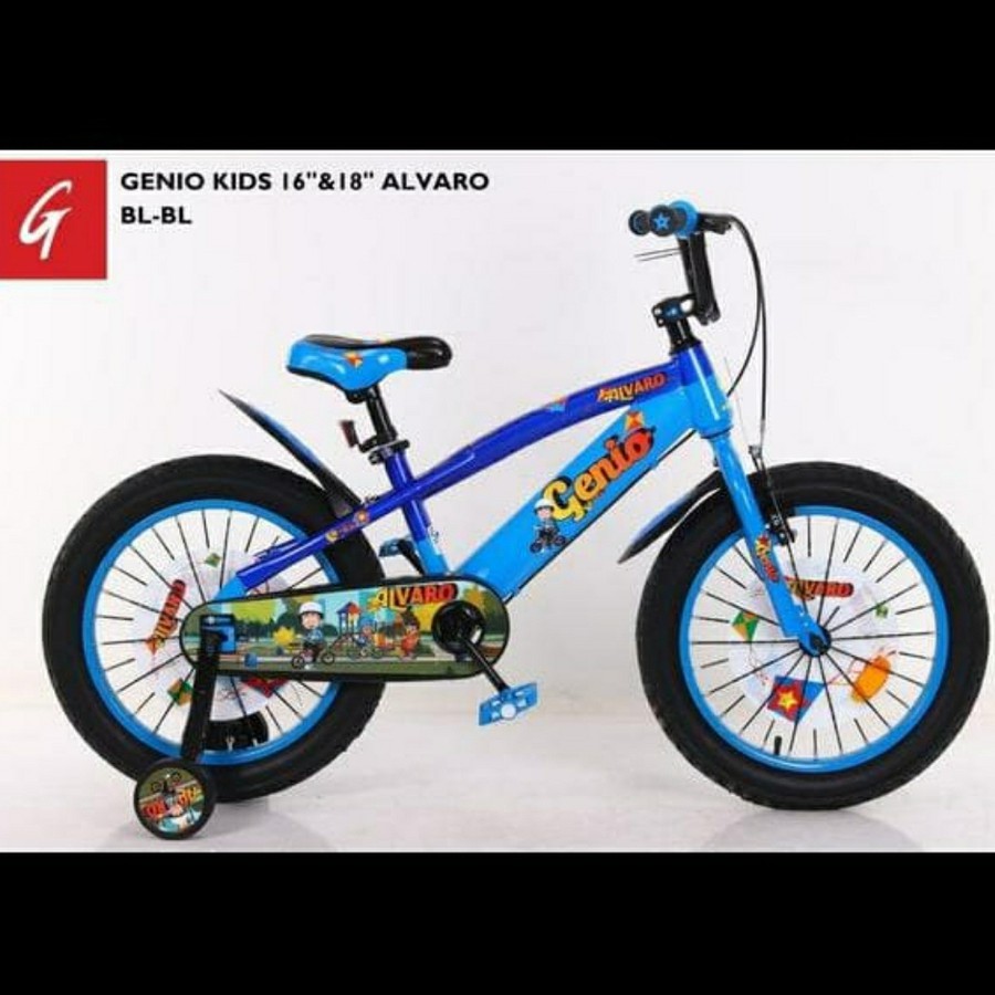 SEPEDA ANAK BMX GENIO ALVARO 18INCH