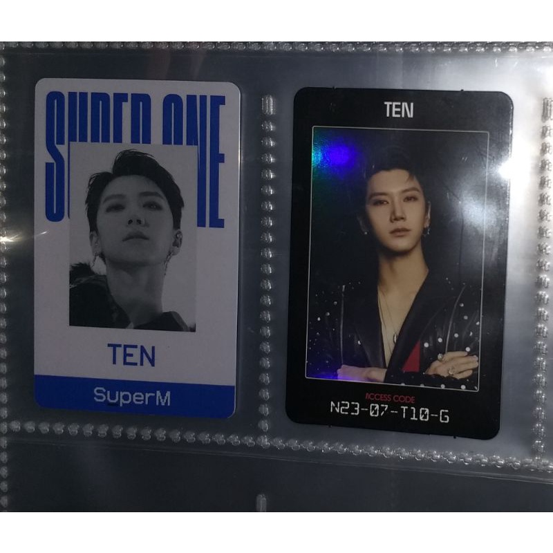 Id Card Ten SuperM, Ac Ten Arrival (Baca Deskripsi)