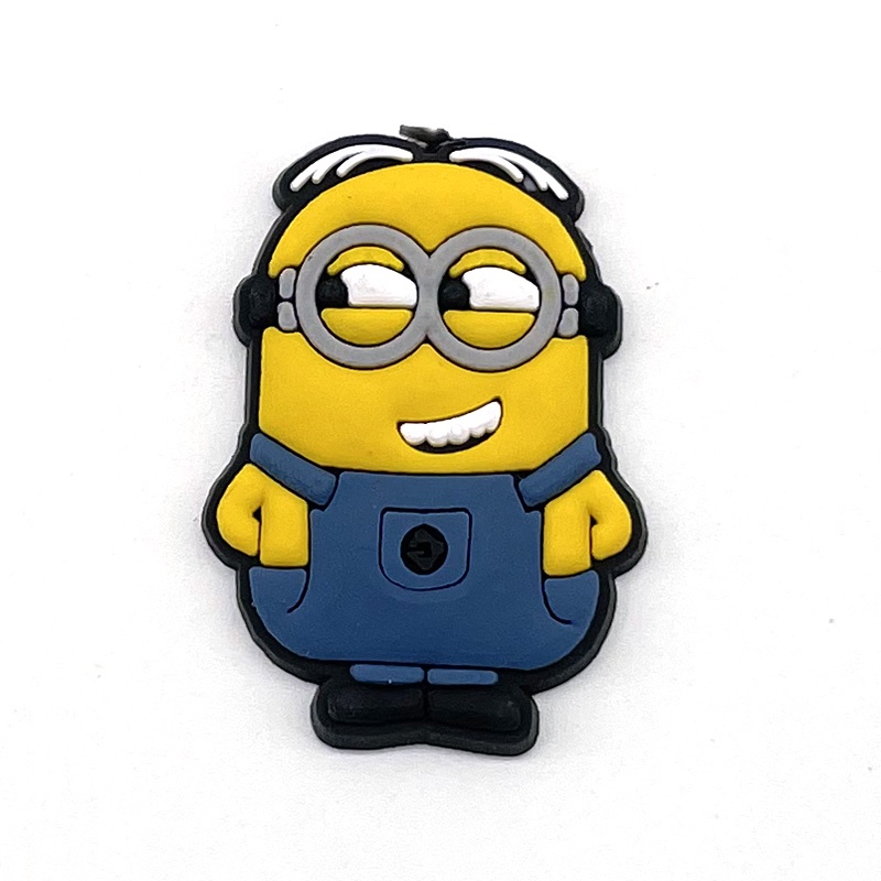1pcs Jibbitz sendal crocs wanita charms Minions pin Aksesoris DIY Bahan Untuk Dekorasi Sepatu Hadiah crocs anak pria
