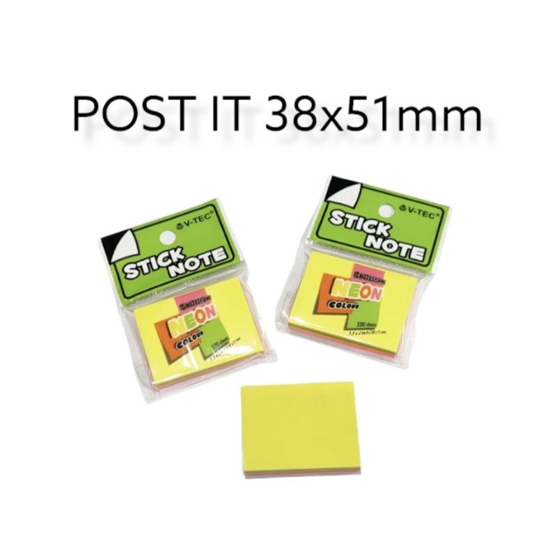 Post it / Memo / Stiky Notes 51x38mm Tumpuk-3
