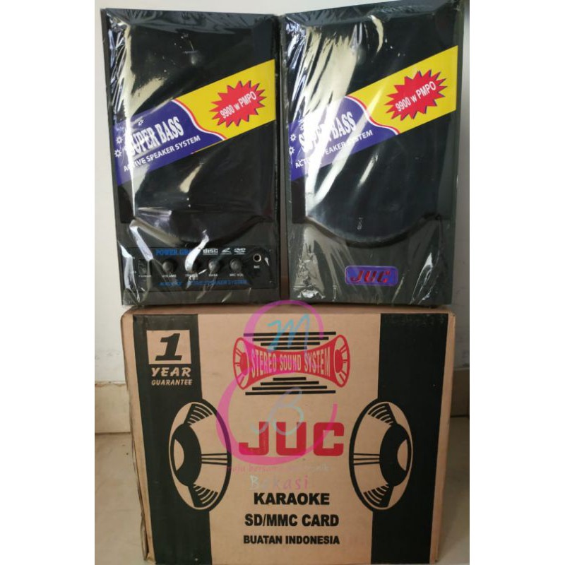 Speaker aktif juc 777 kr (free bubble warp)