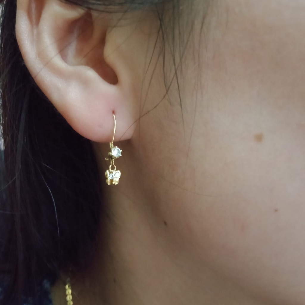 Anting Emas 17K - 1.2 gr Kadar 750 - 619