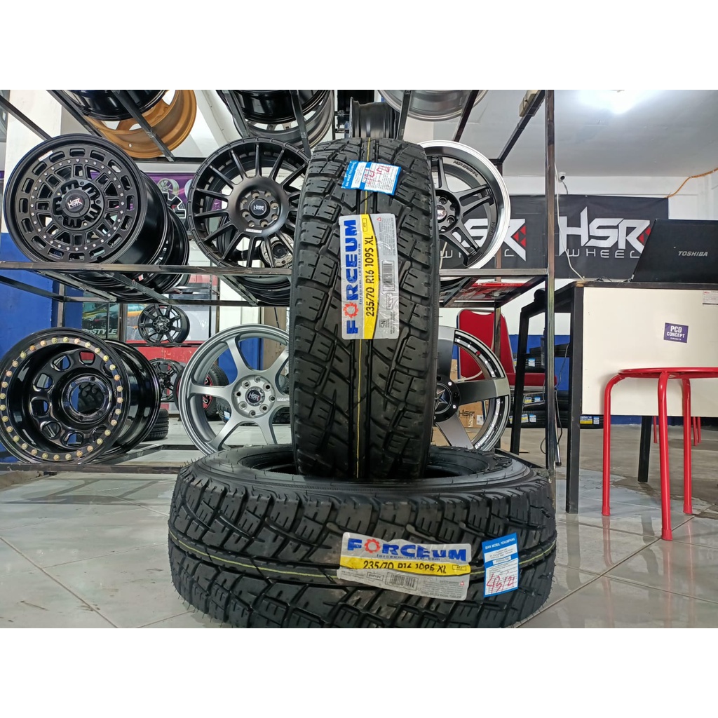 BAN MOBIL R16 SEMI CANGKUL 235/70 R16 FORCEUM ATZ TUBLES DAN BERKUALITAS / 235 70 r16 AT/Z HARGA TER