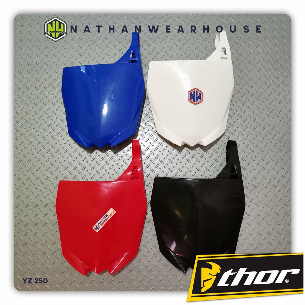 Cover Tempat Plat Totok Nomor Nomer Depan YZ 250