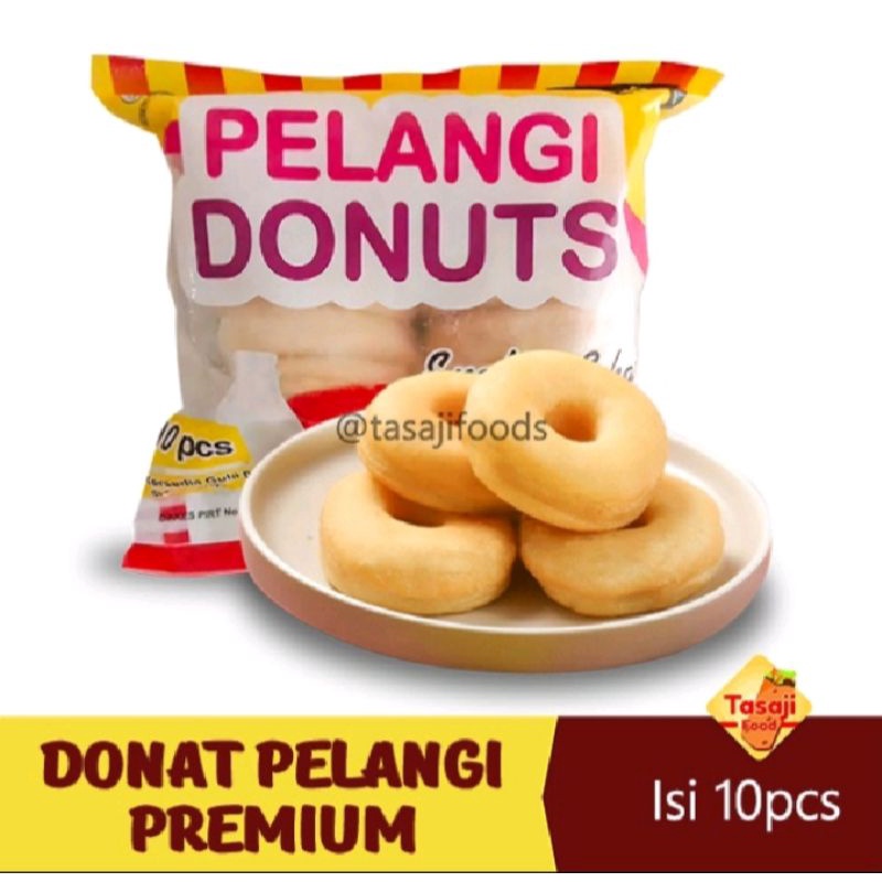 

DONAT PELANGI JUMBO ISI 10