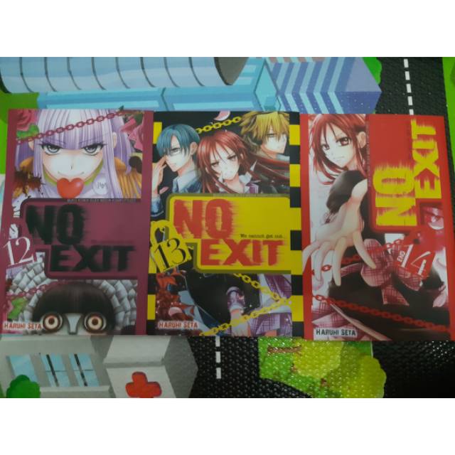 Komik No Exit by Haruhi Seta vol. 12-14