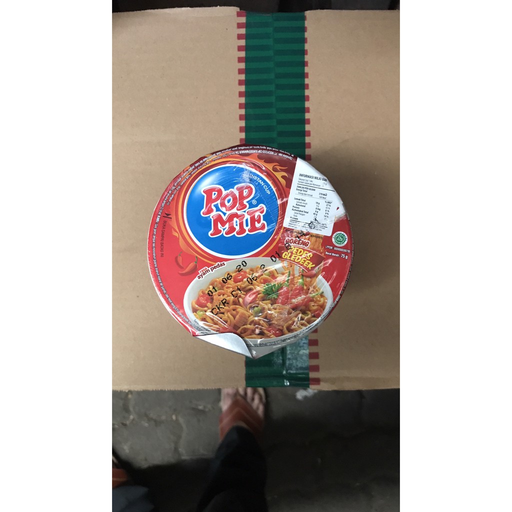

PROMO POP MIE GORENG PEDES GLEDEK CUP RASA AYAM PEDAS - POPMIE GLEDEEK DUS TERMURAH