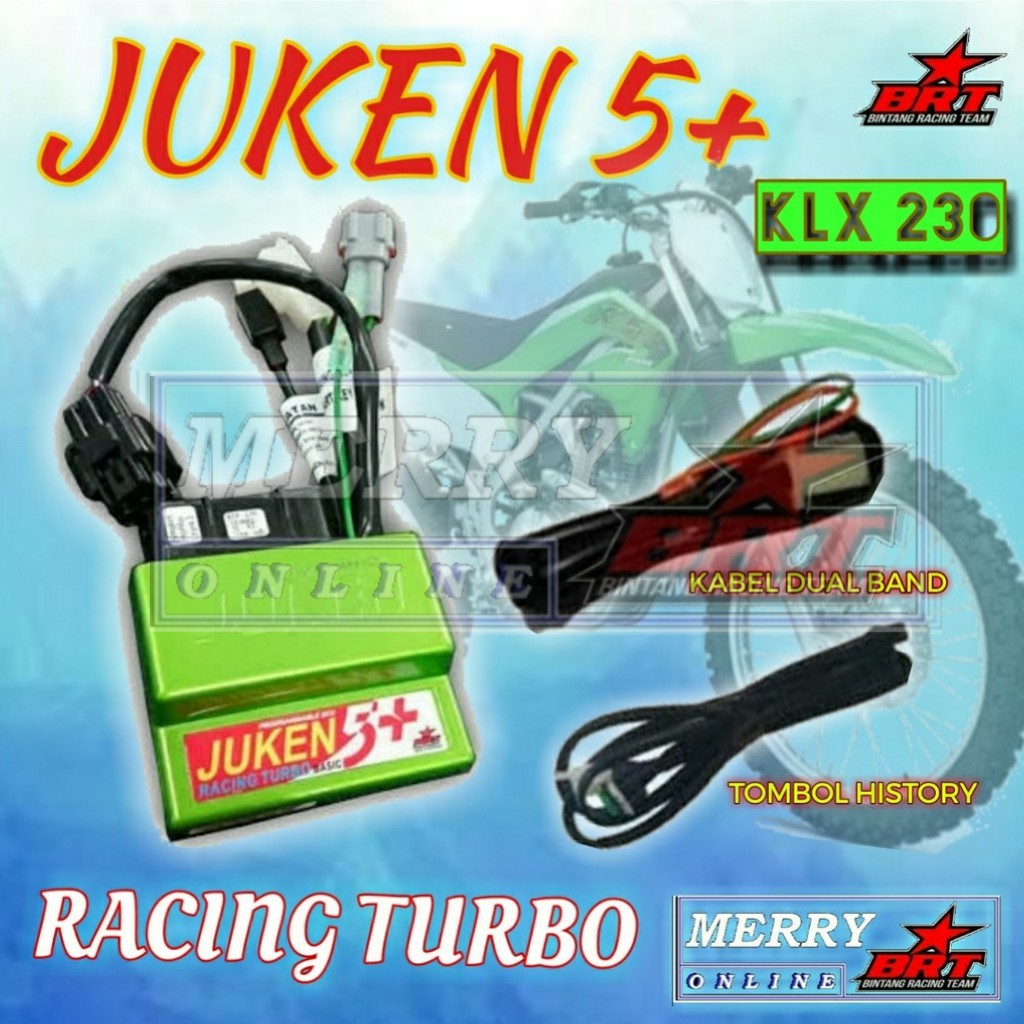 Ecu Juken 5 Plus KLX 230 Speedo Meter Dualband Racing Turbo