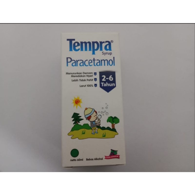 Tempra syrup 60 ml paracetamol demam