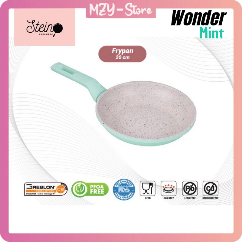 Stein WonderPan Steincookware Wonder Pan 20 Cm Frypan 20 Stein WonderPan Glow Wonder Pan Lilac Wonder Pan Blue Wonder Pan Mint