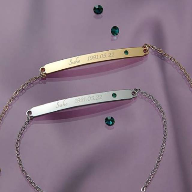 EXO SUHO SM BIRTHDAY BRACELET