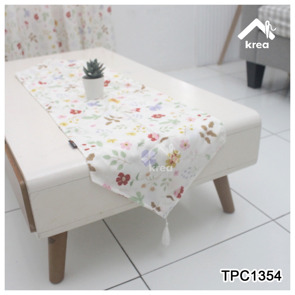 Taplak Meja / Table Runner Ukuran 105x30 - 150x35 TPC1354