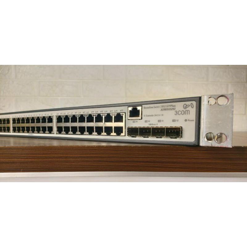 3Com Baseline 2952-SFP Plus 48 Port 4x SFP Gigabit Ethernet Switch 3CRBSG5293