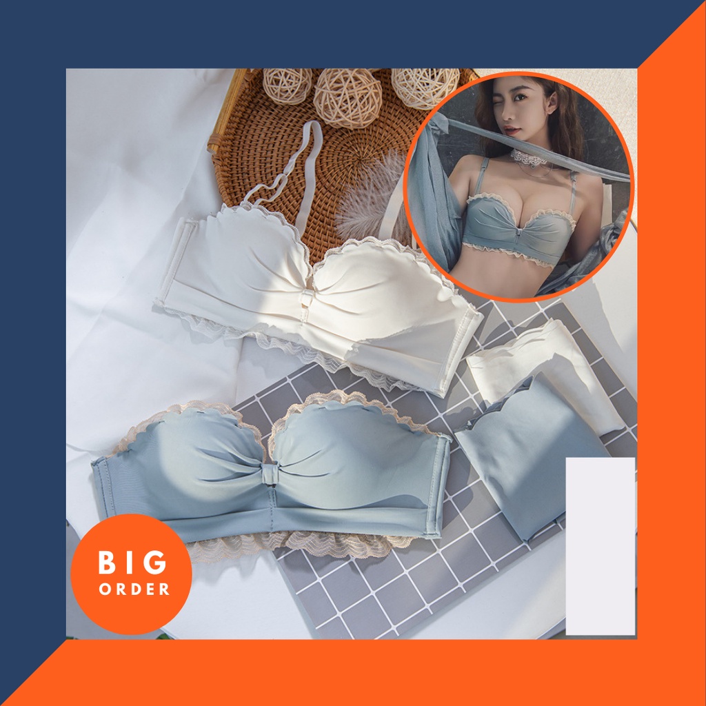 BH BRA WANITA UNDERWAER CEWEK RENDA SUPER NYAMAN BH PREMIUM  BH42-BOS