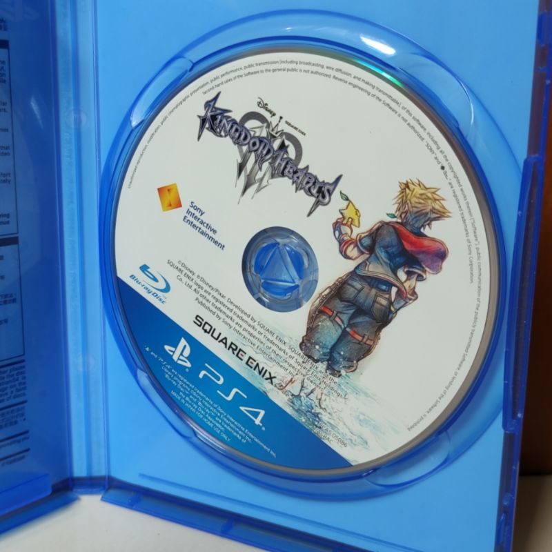 Kingdom Hearts 3 PS4 Kaset KingdomHearts Heart III Playstation PS 4 5 CD BD Game Games Kingdoms Heart Kingdomsheart kingdomhearts3 Reg 3 Region asia ps4 ps5 original ori asli