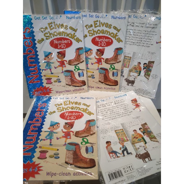 get set go - numbers wipe clean activities