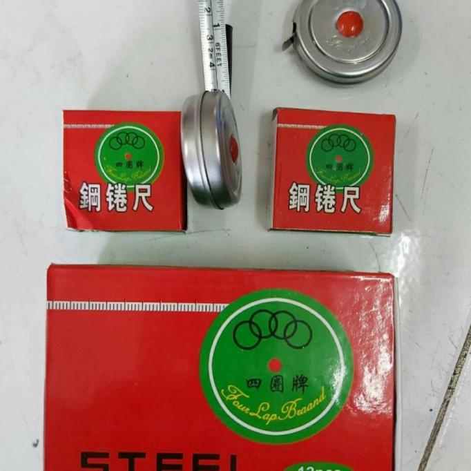 meteran kecil 2 meter Meteran jengkol 2 m Meteran stainless mini 2 m