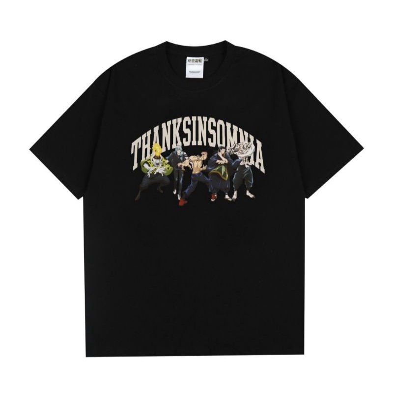 T-shirt Jujutsu Kaisen "Gruska Villain" Black