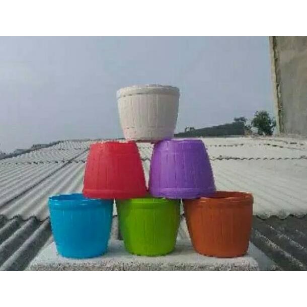 Pot Gentong Kayu Lovenia 42