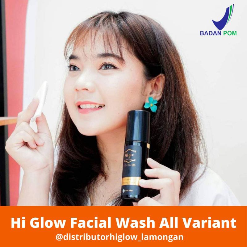 FACIAL WASH ALL VARIANT HI GLOW SKINCARE BPOM / HALAL / ORIGINAL