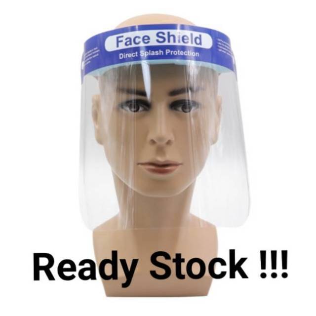 Face shield pelindung wajah &amp; masker transparan untuk anak,baby dan dewasa
