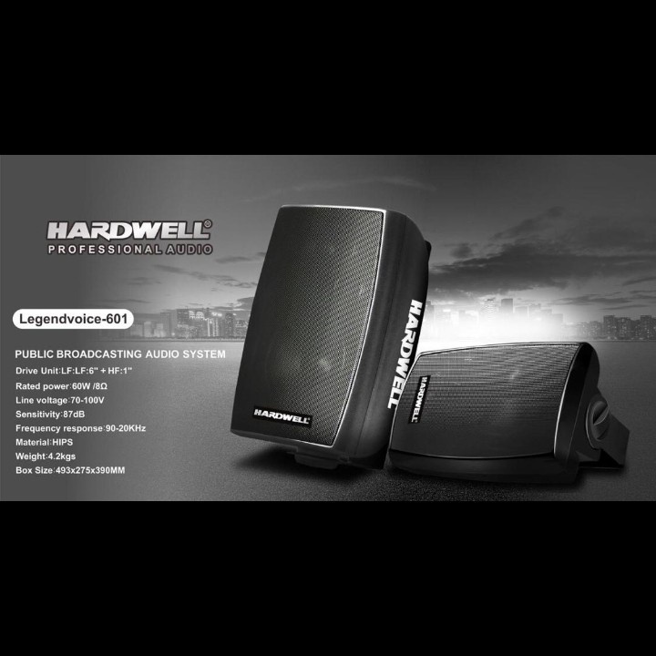 Speaker Pasif Hardwell Legendvoice 601 / Legendvoice-601 Original