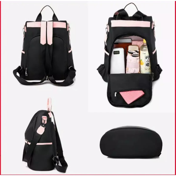 Tas Ransel Ransel Qiumey Backpack Korea Multifungsi Tas Gendong