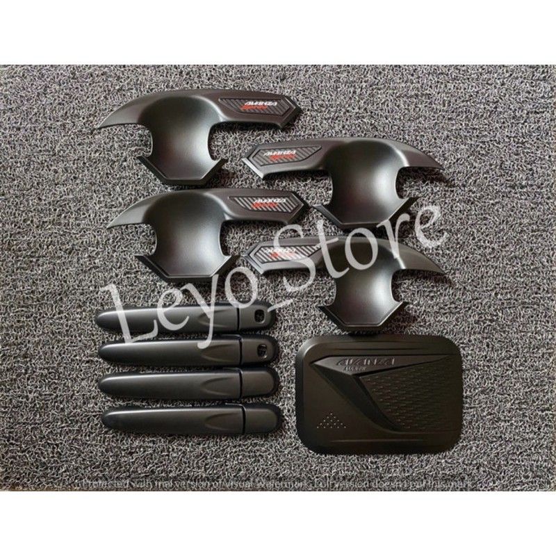 paket outer handle tank cover grand new avanza veloz 2019 2020 keyless hitam