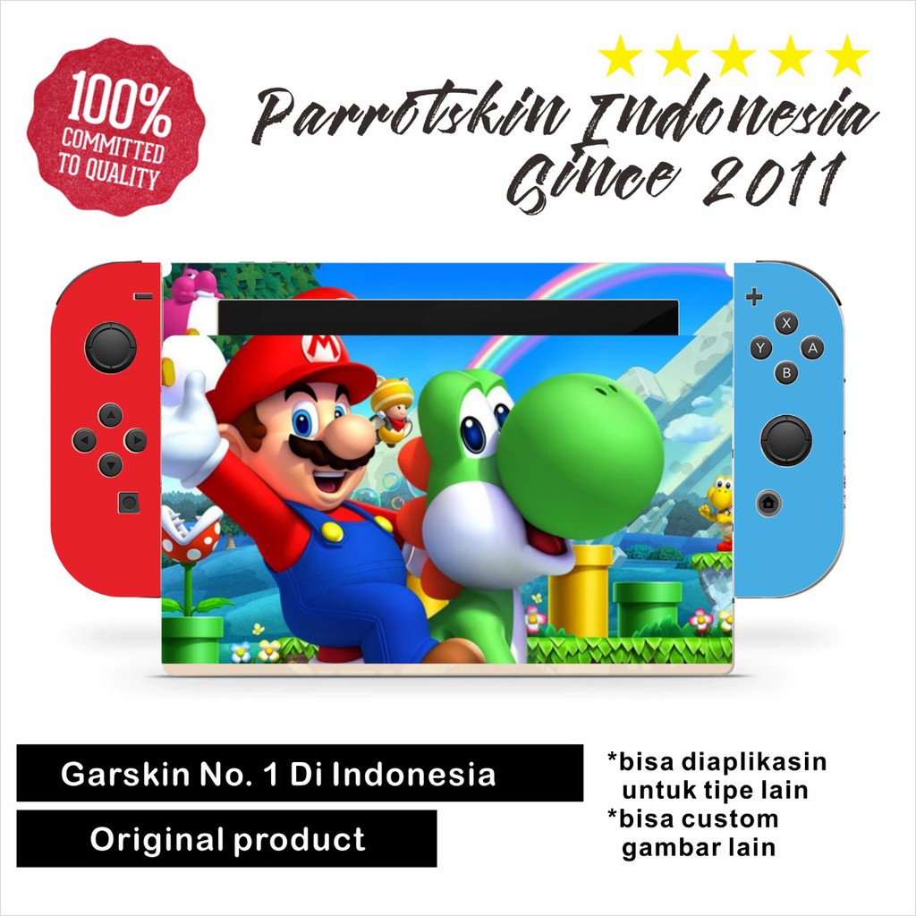 Garskin Skin Nintedo Switch Mario