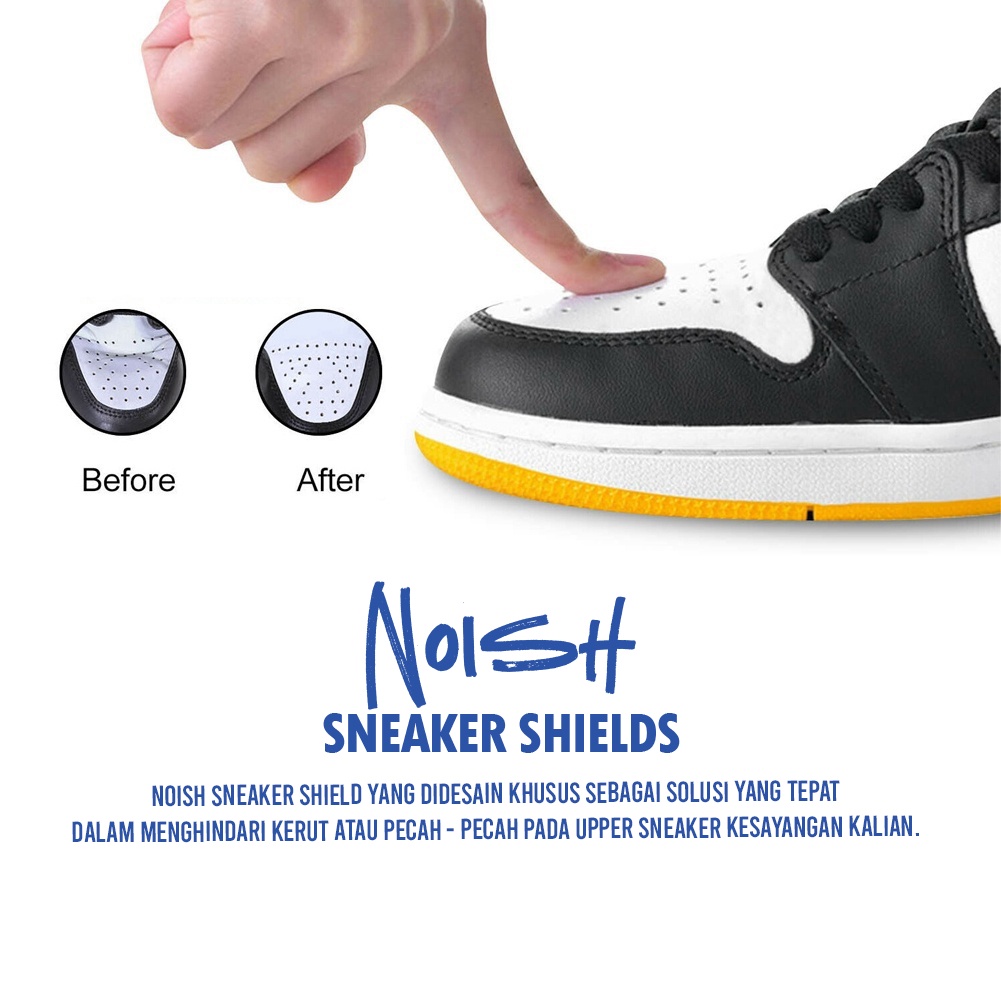 Shoe shields / Protector sepatu / Pelindung sepatu sneaker agar tidak penyok dan tertekuk / Perawatan sepatu / Insole sepatu