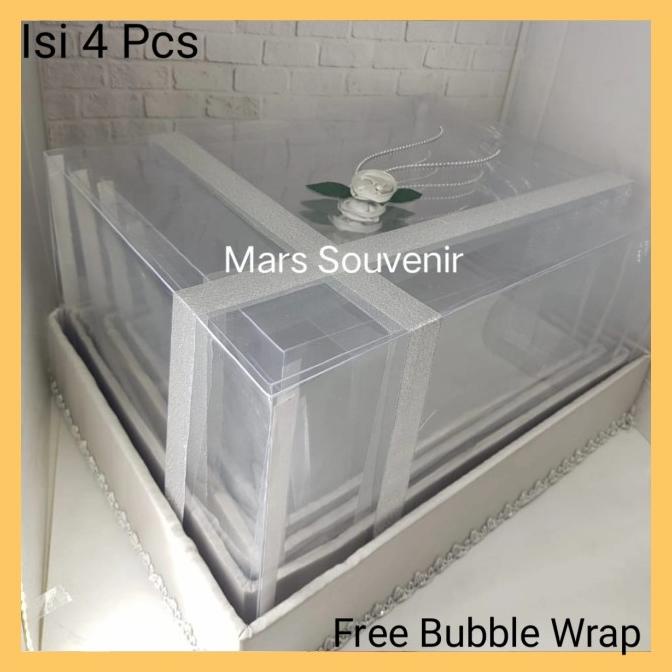 

AKSESORIS PERNIKAHAN BOX HANTARAN MIKA SILVER PERLENGKAPAN PESTA CRAFT