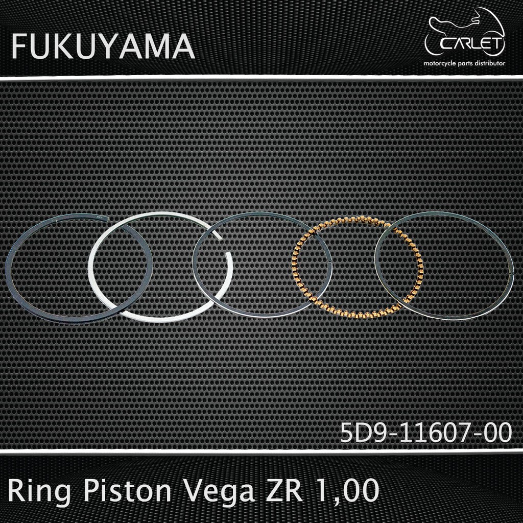 Fukuyama Ring Seher / Ring Piston Vega ZR / Jupiter Z New 10-1.00