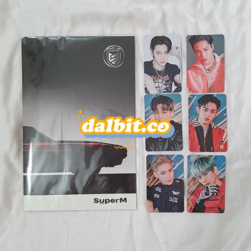 SUPERM SUPER ONE MINI BROCHURE PHOTOCARD / PC (TEN KAI MARK LUCAS TAEMIN BAEKHYUN)