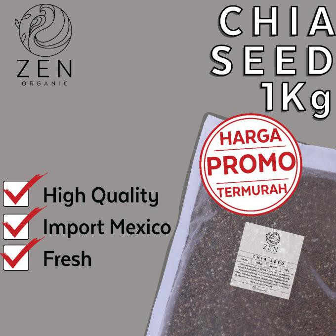 

ORGANIC CHIA SEED MEXICO 1 KG / BLACK CHIA SEED