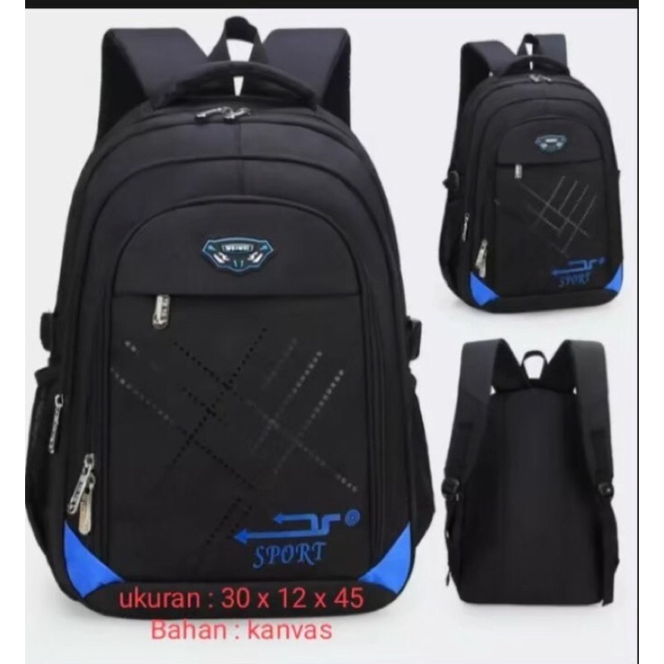 Ransel Pria Leopard Tas Anak Sekolah SD/SMP Ransel Laki laki terbaru