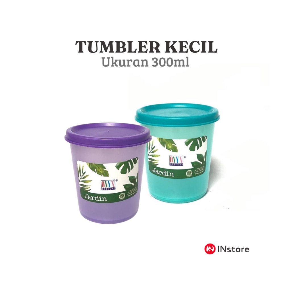 Tumbler Kecil - Gelas + Tutup 300ml