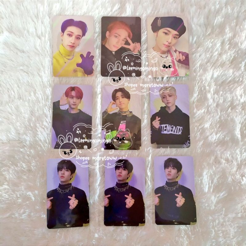 PHOTOCARD PC ODDINARY STRAY KIDS SKZ WITHDRAMA WD SOUNDWAVE SW APPLE MUSIC APPMUS LEE KNOW BANGCHAN 