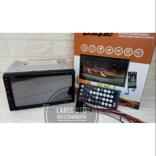 Tape TV DVD Autolink Mirrorlink Mobil Doubledin Rockgate DVT 6090