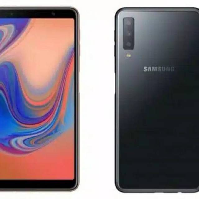 Hp Samsung Galaxy A7 2018 RAM 6GB 128GB NEW TERMURAH